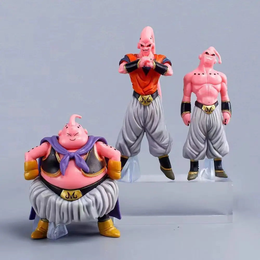 ALEATORIO: Figura colecionável de Majin Buu , com aproximadamente entre 8 e 15 cm, para colecionar com emoção.