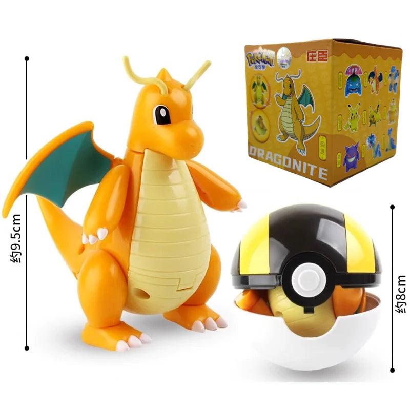 Mini figuras colecionáveis de montrinhos do universo Pokémon