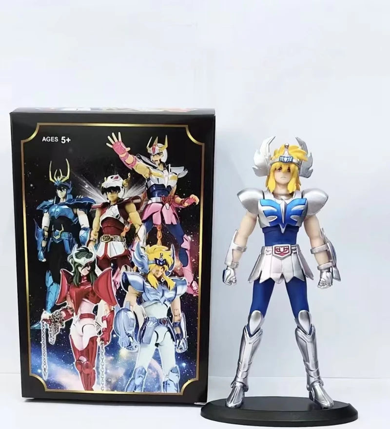 Saint Seiya EX -  Figuras projetadas e articuladas dos Cavaleiros de Bronze e Negros.