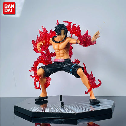 Figura colecionável One Piece, capturando poses de batalha icônicas. Peças perfeitas para fãs que buscam um destaque sonoro em suas coleções.