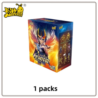 Saint Seiya caixa surpresa Vol.1.2 - Modelos Móveis com figuras articuladas em design detalhado e montagem fácil.