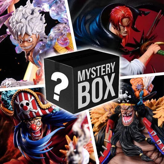 Mistery Box: Apresentando caixa surpresa One Piece que traz emoção e surpresa na coleção.