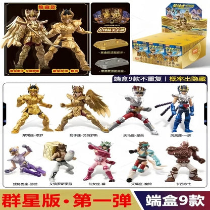 Saint Seiya - Blocos de Montar. Construa figuras articuladas inspiradas nos clássicos Gold Saints de Saint Seiya.