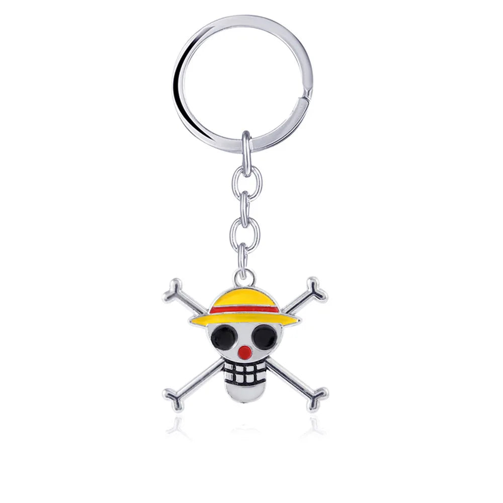 Chaveiros colecionáveis One Piece feitos de materiais sofisticados e perfeitos para os fãs.