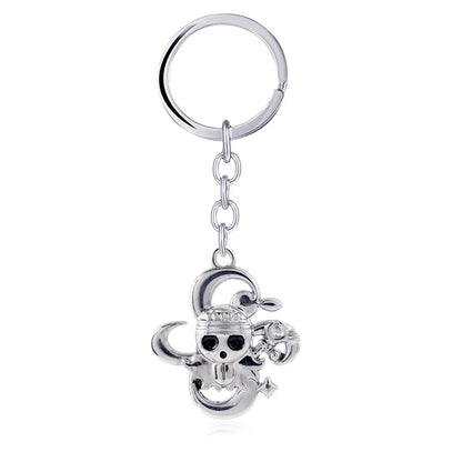 Chaveiros colecionáveis One Piece feitos de materiais sofisticados e perfeitos para os fãs.