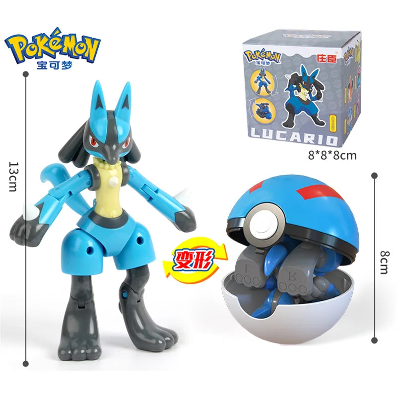 Mini figuras colecionáveis de montrinhos do universo Pokémon