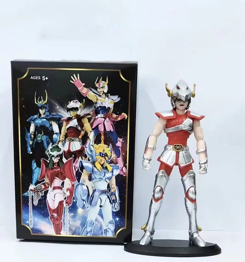 Saint Seiya EX -  Figuras projetadas e articuladas dos Cavaleiros de Bronze e Negros.