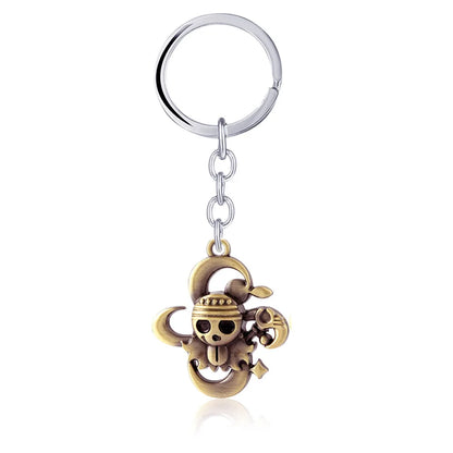 Chaveiros colecionáveis One Piece feitos de materiais sofisticados e perfeitos para os fãs.