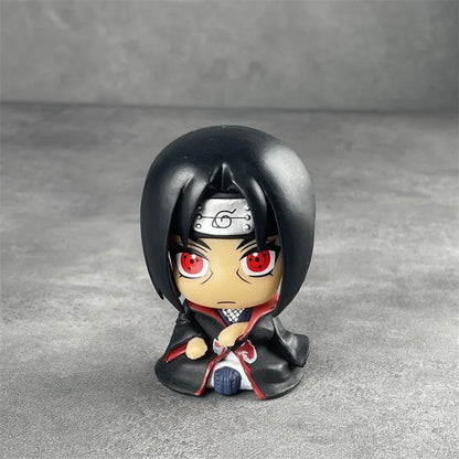 Naruto Q Version - Figuras 10cm. Fofas e detalhadas, ideais para colecionar.