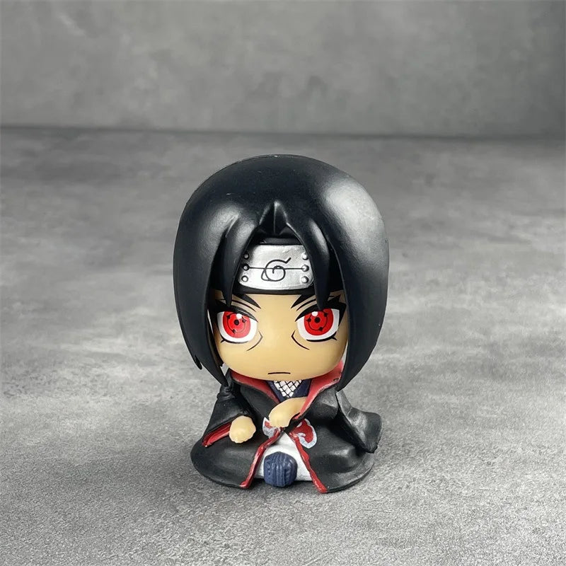 Naruto Q Version - Figuras 10cm. Fofas e detalhadas, ideais para colecionar.