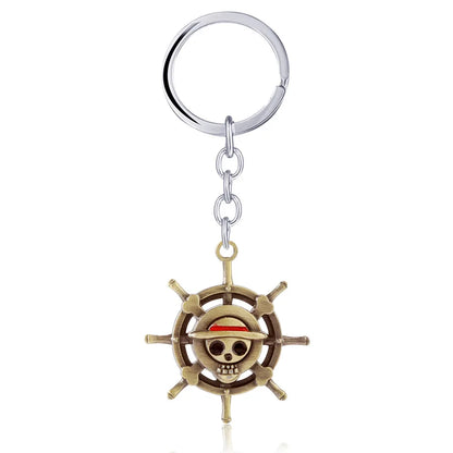 Chaveiros colecionáveis One Piece feitos de materiais sofisticados e perfeitos para os fãs.