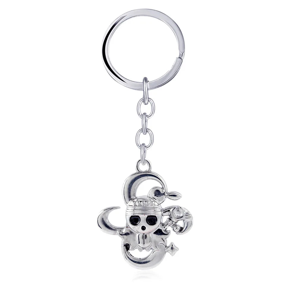 Chaveiros colecionáveis One Piece feitos de materiais sofisticados e perfeitos para os fãs.