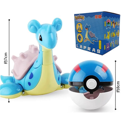 Mini figuras colecionáveis de montrinhos do universo Pokémon