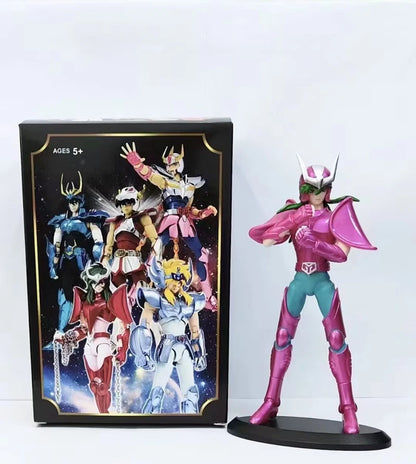 Saint Seiya EX -  Figuras projetadas e articuladas dos Cavaleiros de Bronze e Negros.