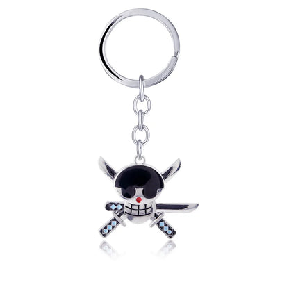 Chaveiros colecionáveis One Piece feitos de materiais sofisticados e perfeitos para os fãs.