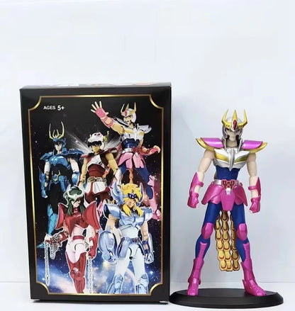 Saint Seiya EX -  Figuras projetadas e articuladas dos Cavaleiros de Bronze e Negros.