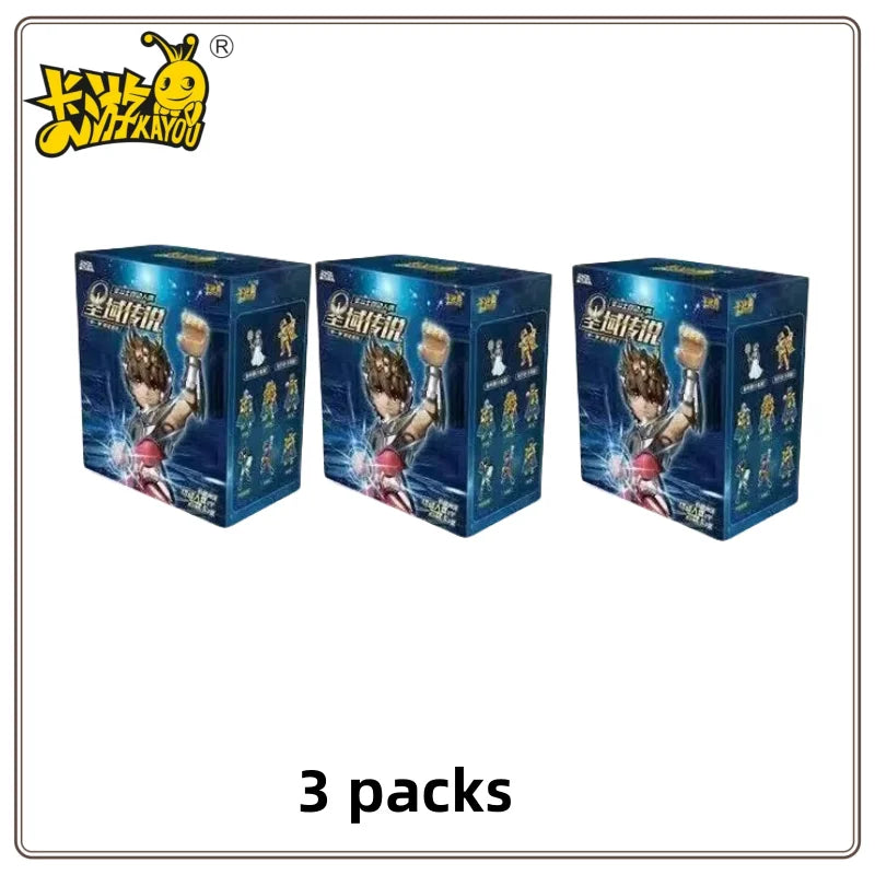 Saint Seiya caixa surpresa Vol.1.2 - Modelos Móveis com figuras articuladas em design detalhado e montagem fácil.