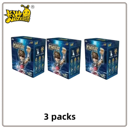 Saint Seiya caixa surpresa Vol.1.2 - Modelos Móveis com figuras articuladas em design detalhado e montagem fácil.